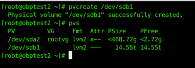 part /dev/sdb