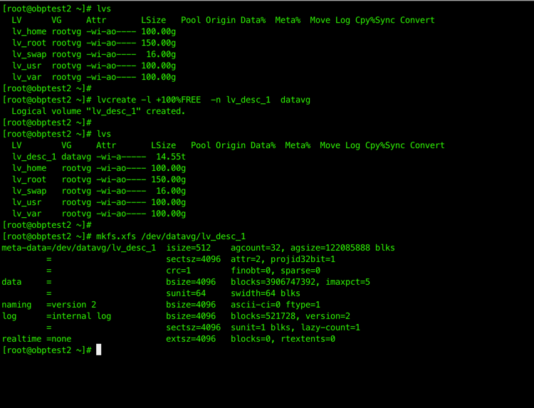 part /dev/sdb